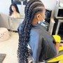 Two French braids(no extension)