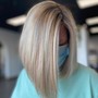 Partial  Balayage or partial foil teasylights