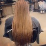 11-14 yrs (Large /medium knotless/ box braids)