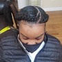 Wash and Retwist Shaved sides