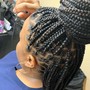 2 layer Cornrows med-large