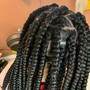 2 layer Cornrows med-large