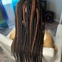 Medium Goddess faux locs (partial)