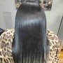 Weave repair, wash reset, straightened or curled