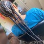 *Colored braiding hair