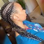 Medium Knotless Box Braids