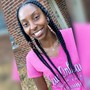 Medium Knotless Box Braids