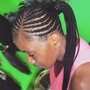 Knotless Braids- Medium (Shaved Sides)