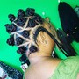 Natural Hair Silk Press