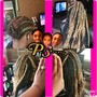 Large knotless box Braids