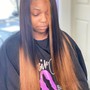 Flat ironing