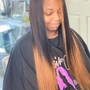 Flat ironing