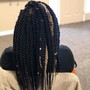 Large Butt Length Box Braids