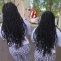 Large Butt Length Box Braids