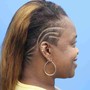 Women's undercut