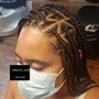 Goddess Boxbraids Smedium size waist length