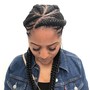 Goddess Braids (4 or more)