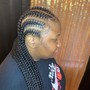 Ponytail with Partial Sew In