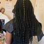 Goddess box braids