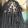 FULANI / TRIBAL BRAIDS WITH BOX BRAIDS