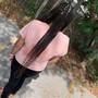 Small Braids/ Extensions/ Straight back