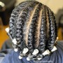 Box Braids for natural hair (no hair added)