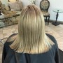 Partial Foil Highlights, Color Between Foils &amp; Toner