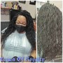 Hair steam treatment/ deep condition