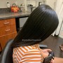 Cut  and style existing weave