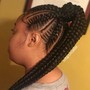 10 XL-Knotless or Stitch Braids