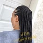 10 XL-Knotless or Stitch Braids