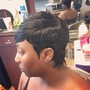 Updo Style without hair added