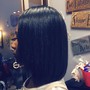 Blowout on Natural Hair