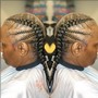 Feed in braids