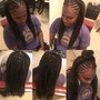 Long box braids