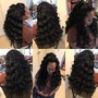 Sew in leave out