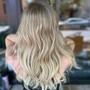 Toner with blow dry  and style