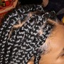 Natural Braid Bar Style