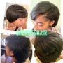 Shape Cutting and Natural Hair Style