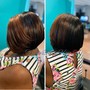 Razor Bob Quick Weave