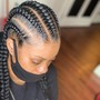 2 Bohemian feed-in Braids