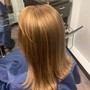 Add blow dry to color or treatment