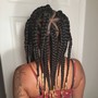 Small faux locs