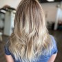 Partial  Balayage or partial foil teasylights