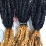 Smedium Knotless Box Braids