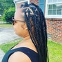 Faux Locs Mid Back