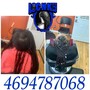 Full head Loc extensions provided