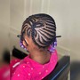 Braids Short NO DESIGN  for 2KIDS