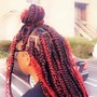 Mid back island girl Loc