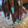 Glow in the dark natural ombré set